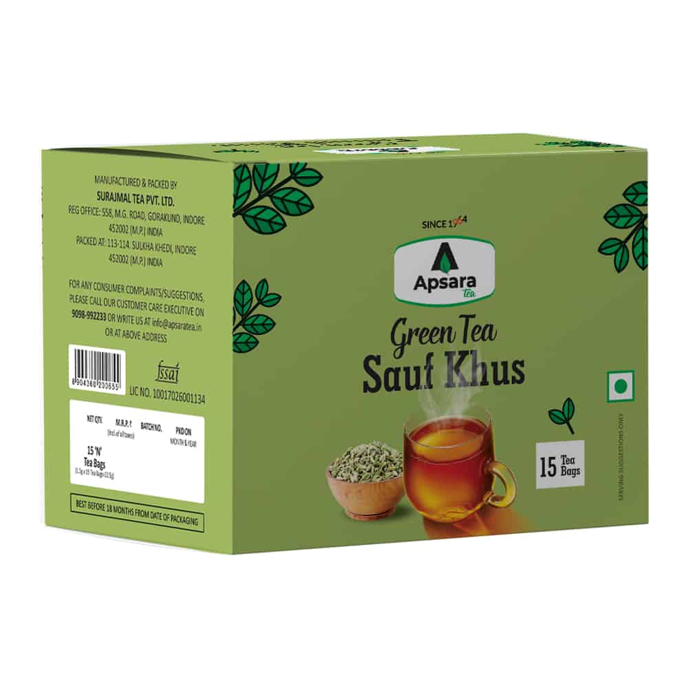 Sauf Khus Green Tea