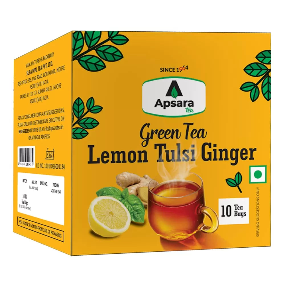 Lemon Tulsi Ginger Green Tea