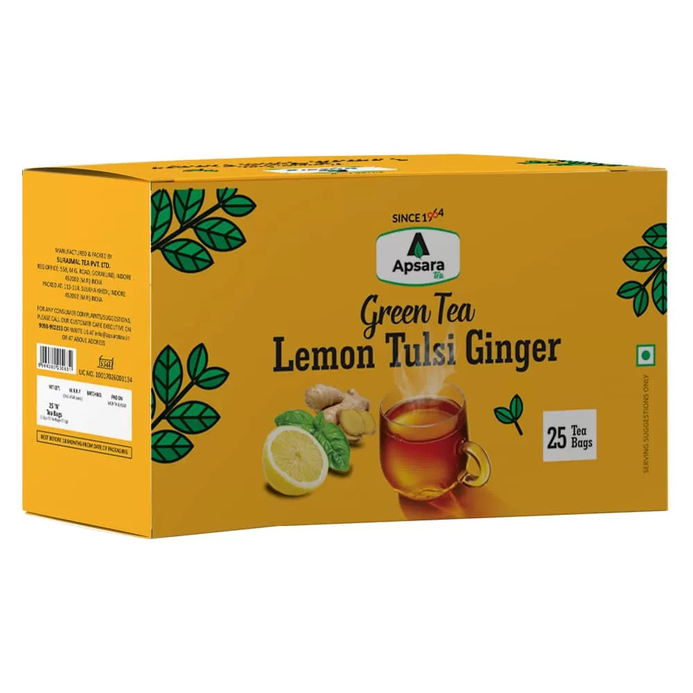 Lemon Tulsi Ginger Green Tea